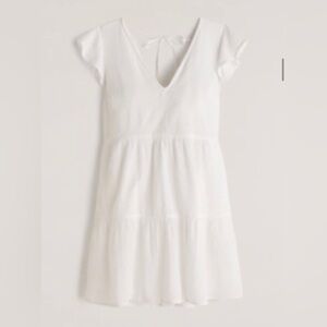 Abercrombie Ruffle Sleeve Dress